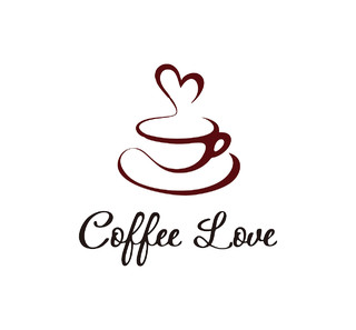 咖啡杯logo咖啡店logo创意logo咖啡logo